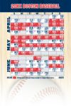 Magnetic Business Card Real Estate Baseball Schedules  |Realtor Tools